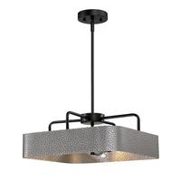 Westinghouse 3 Light Matte Black/Dark Pewter Chandelier Light Fixture