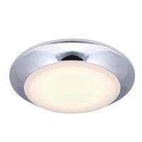 Westinghouse 7.5" 16 watt CCT Selectable Chrome LED Ceiling Light Fixture