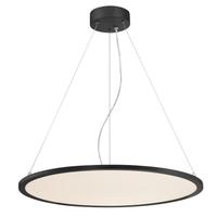 Westinghouse 32 watt 4000K Cool White Matte Black Acrylic Disc LED Chandelier Light Fixture
