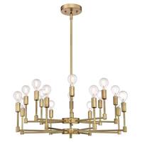 Westinghouse 16 Light Brushed Brass Chandelier Light Fixture