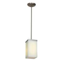 Access Lighting 1 Light (Medium Screw Base) 2700K Brushed Steel Indoor Mini Pendant