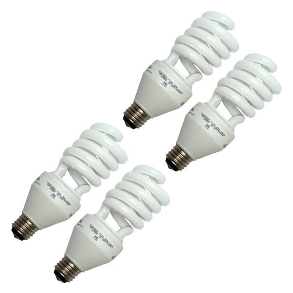 10/20/30 watt 120 volt T4 3 Contact Medium Screw Base 2700K Soft White CFL (4 pack)