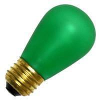 Luminance 11 watt 130 volt S14 Medium Screw Base Emerald