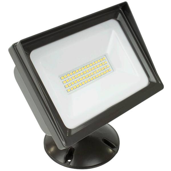 48 watt 3000K Natural White Dark Bronze Non-Dimmable Panorama LED Flood Light