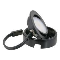 American Lighting 4.3 Watt 120 Volt Black 2700K Xenon Dimmable Puck Light Kit