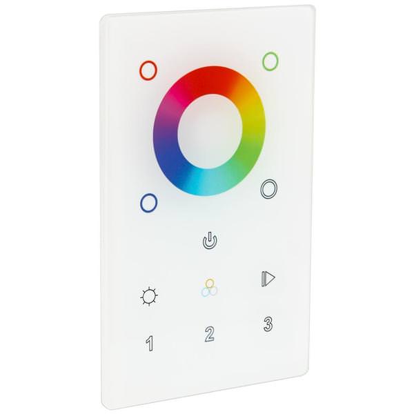 12-24 volt RGBW White Dimmable DMX Wall Control
