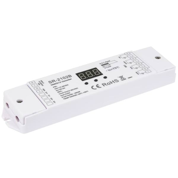 4-Channel 12-36 volt LED RF Receiver
