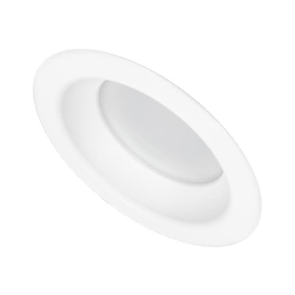4" 9 watt 120 volt White 2700K Dimmable Flood LED Downlight Remodel Kit