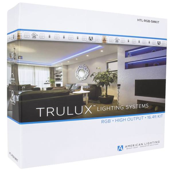 16.4' 4.6 watt 24 volt High Grade RGB Dimmable Tape Light Kit with Driver