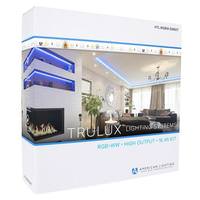 American Lighting 16.4' 4.4 watt 24 volt 2700-6000K High Grade RGBW Dimmable Tape Light Kit with Driver