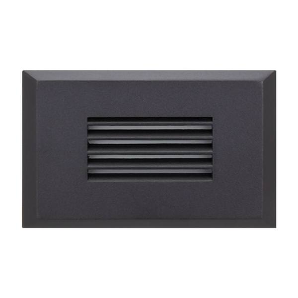 2 watt 120/277 volt Black or White Faceplates LED Step Light