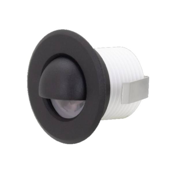 1 watt 120/277 volt Black or White Faceplates LED Step Light