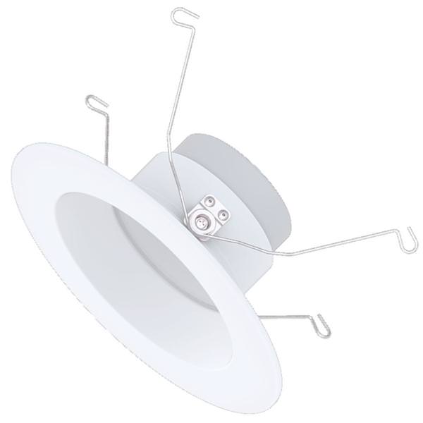 5"- 6" 15 watt 120 volt White CCT Selectable Dimmable LED Downlight Remodel Kit (12 Pack)