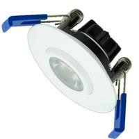 American Lighting 1" 5 watt 120 volt 2700K Warm White Gimbal Rotation White LED Downlight