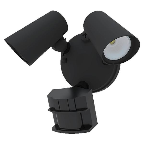 20 watt 120 volt CCT Selectable Black Non-Dimmable LED Flood Light