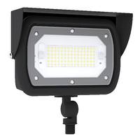 American Lighting 45 watt 100/277 volt CCT Selectable Black Non-Dimmable LED Flood Light