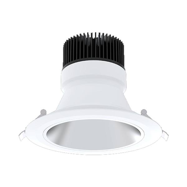 6" Selectable Wattage watt 120/277 volt Alzak LED Downlight