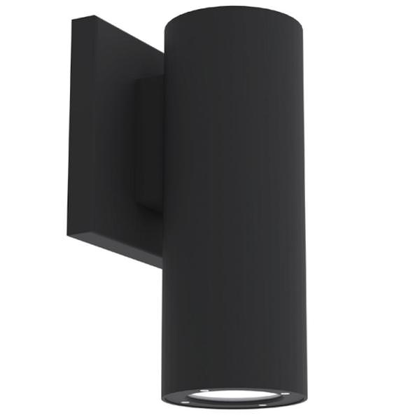 12 watt 120 volt 5000K Black Dimmable LED Outdoor Wall Sconce