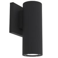 American Lighting 12 watt 120 volt 5000K Black Dimmable LED Outdoor Wall Sconce