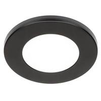 American Lighting 2.5 watt 24 volt Black 3000K Natural White LED Puck Light