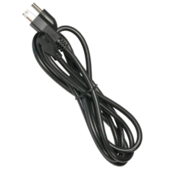 6' Black American Lighting Power Cord
