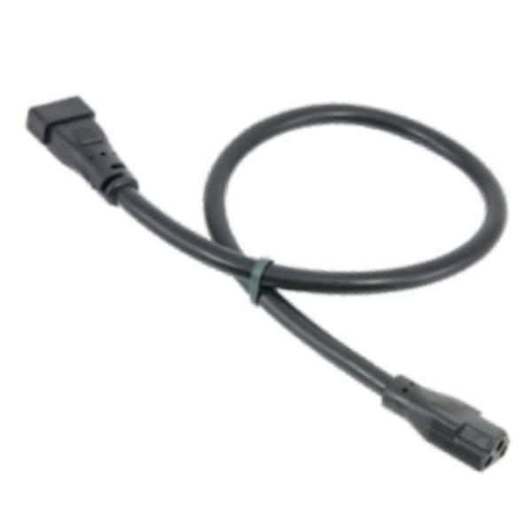 12" Black American Lighting Linking Cables