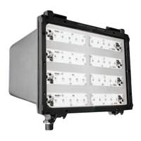 Barron 26 watt 120/277 volt 4700K Cool White Bronze LED Flood Light Fixture