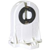 BJB Unshunted T8/T12 BiPin Rotary Lampholder with Stop