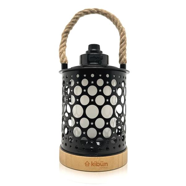 CCT Selectable Light Black Rechargeable Kibün Stargaze Collection LED Cordless Lantern