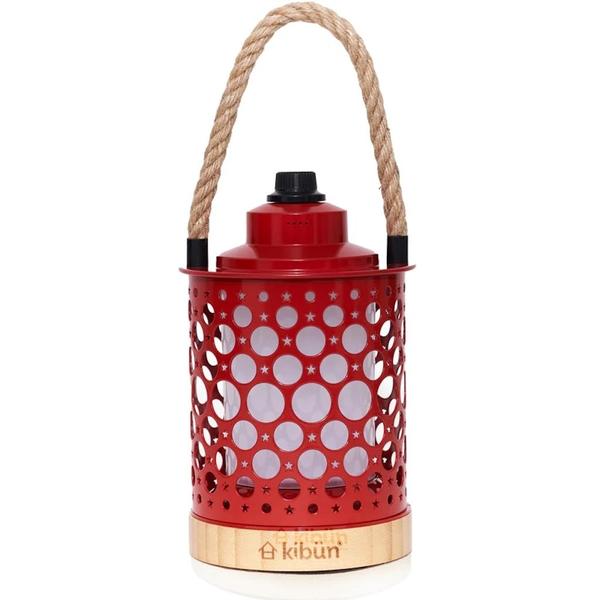 CCT Selectable Light Red Rechargeable Kibün Stargaze Collection LED Cordless Lantern