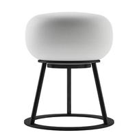 Bulbrite Warm White Black Finish Rechargeable Tripod Kibün LED Cordless Indoor Table Lamp