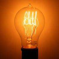 Bulbrite 25 watt 120 volt Quad Loop Filament Medium Screw Base 2200K Warm White (Victorian)