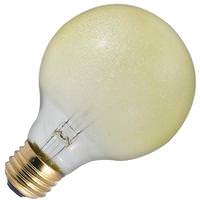 Bulbrite 40 watt 120 volt G25 Medium Screw Base Amber Ice
