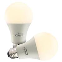 Bulbrite 8 watt 120 volt A19 Medium Screw Base 2200K-6500K Non-Dimmable LED (2 pack)