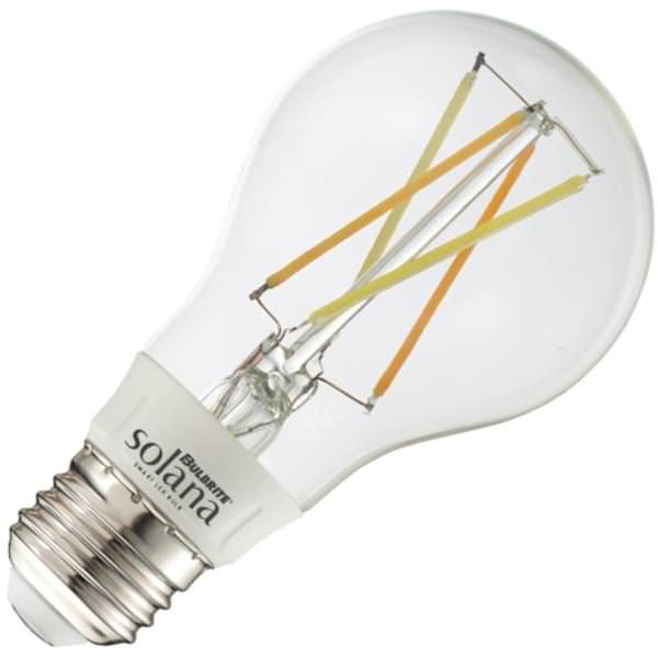 5.5 watt 120 volt A19 Medium Screw Base Clear CCT Selectable Smart LED Light Bulb