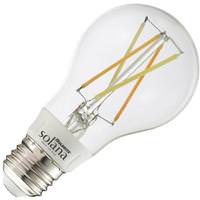 Bulbrite 5.5 watt 120 volt A19 Medium Screw Base Clear CCT Selectable Smart LED Light Bulb