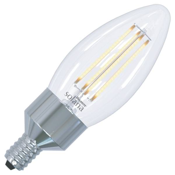 4 watt 120 volt B11 Candelabra Screw Base 2200K-6500K Non-Dimmable LED