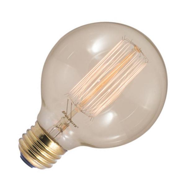 40 watt 120 volt G30 Medium Screw Base Nostalgic Thread Clear