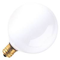 Bulbrite 15 watt 120 volt G16.5 Candelabra Screw Base 2700K Warm White Dimmable