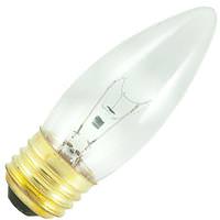 Bulbrite 40 watt 130 volt B10 Medium Screw Base 2700K Warm White Clear