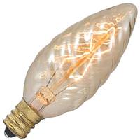 View 15 watt 120 volt B11 Candelabra Screw Base Amber