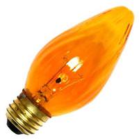 View 25 watt 130 volt F15 Medium Screw Base Amber