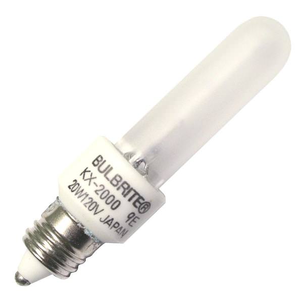 20 watt 120 volt T3 Miniature Candelabra Screw Base 2700K Warm White