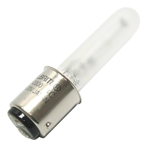 40 watt 120 volt T3 Double Contact Bayonet Base 2700K Warm White