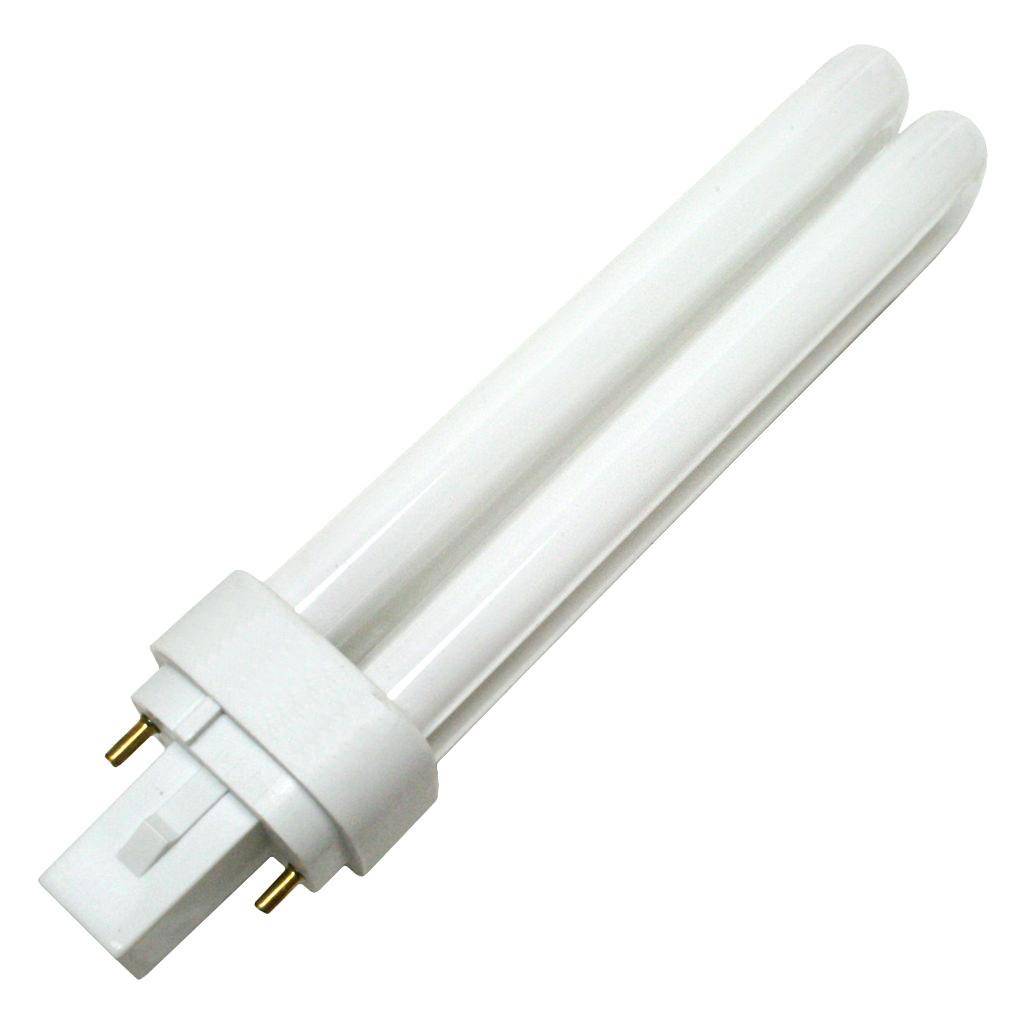 Ushio 3000141 Double Tube (2 Pin Base) Compact Fluorescent Light Bulb