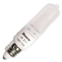 Bulbrite 75 watt 120 volt T4 Miniature Candelabra Screw Base 2900K Warm White