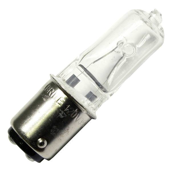 35 watt 120 volt T3 Double Contact Bayonet Base 2900K Warm White
