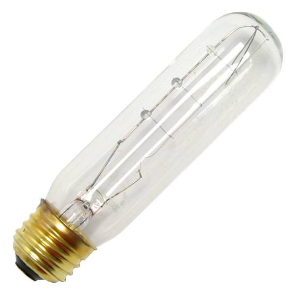 40 watt 130 volt T10 Medium Screw Base Clear