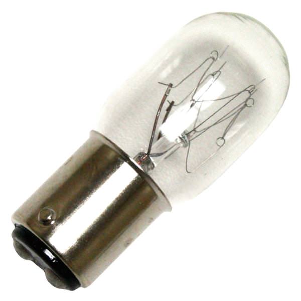 15 watt 120 volt T7 Double Contact Bayonet Base Clear Exit Light
