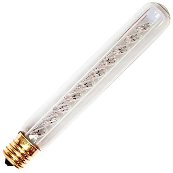 9 watt 120 volt T6.5 Intermediate Screw Base Clear Exit Light